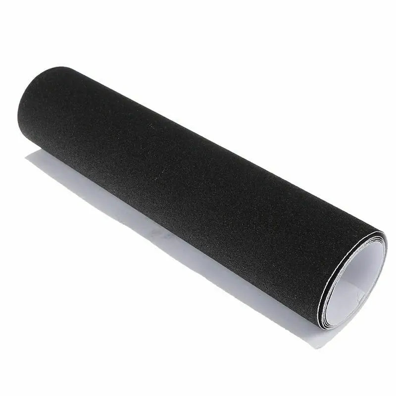 Black Skateboard Grip Tape Anti-Skid Longerboard Sandpaper Scooter Scrub Stickers Bubble Free Skating Board Griptape Sheet
