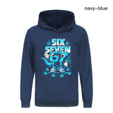 Kids Clothes Steal a Brainrot Six Seven 6-7  Baby Girls Hooded Sweatshirt Pants 2pcs Set Boys Autumn Pullover Tracksuits 5192
