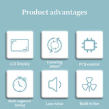 NAMSTE Room Aroma Fragrance Diffuser Wall Mounted Hotel Air Freshener Bluetooth Flavoring Diffuser For Perfume Essential Oil