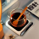 USB Potable Coffee Mug Cup Warmer for Office Desk Use Home Office Smart Electric Beverage Warmer with 3 Temperature Settings