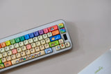 Cat Party Keycaps Set 132 Keys PBT Material Keycaps MOA XOA Profile DYE-SUB For MX Switch Wooting Mechanical Keyboard Keycap