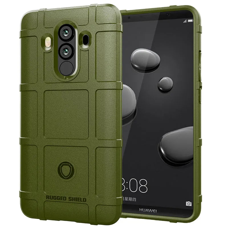 Armor Shield Cases for Mate 10 Pro 10pro Anti Knock Silicone Back Cover for Huawei mate10 pro Heavy Duty Shockproof Phone Case