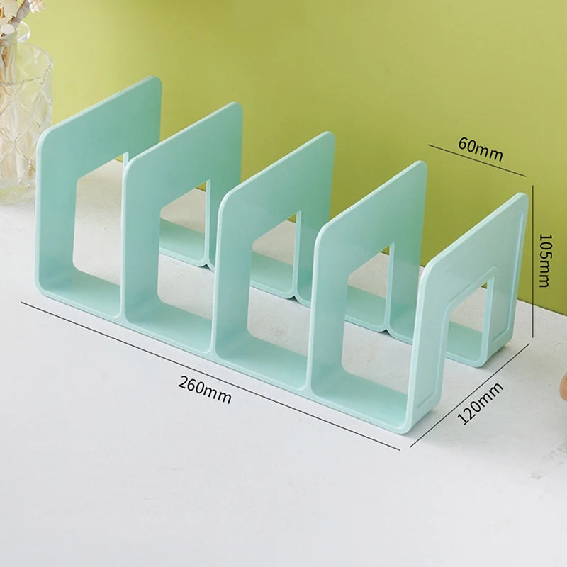 {YY30} Multi-purpose Thickened Book Storage Desk Organizer Shelf For Book Magazine File School Office Supplies Storage Artifact