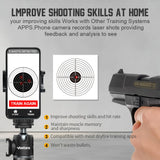 9mm Red Dot Laser Training Cartridge Dry Fire Tactical Bullet Trainer for Pistol Marksmanship
