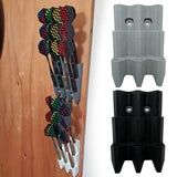 Wall-Mounted Dart Display Bracket Holds Wall Mount Holds 9 Darts Sturdy Polypropylene For Home Game Room Gift For Players