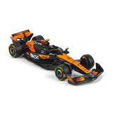 Bburago 1:64 McLaren F1 2025 MCL39 #4 Lando Norris #81 Oscar Piastri car model series children's Christmas boy gift toys