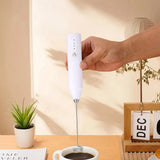 1 electric coffee frother, milk frother, egg beater, handheld 3-speed rechargeable cream maker, 3-speed kitchen mixer