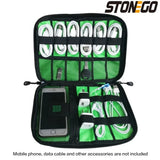 USB Charger Storage Bag Gadget Cable Organizer Storage Bag Waterproof Data Line Travel Suitcase Portable Electronic Organizer