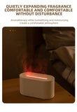 HY02 Flame Aromatherapy Humidifier with Anti-Dry Burn Feature Colorful Lights Silent Mist Moisturizing And Humidifying Function