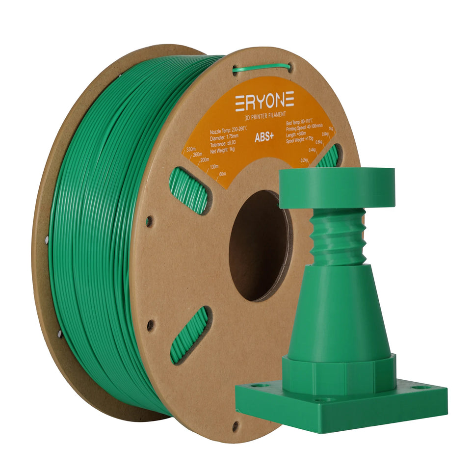 ERYONE 3KG ABS Plus Filament 3D Print 1.75mm ± 0,03 mm,Black White,abs+ Filament,1KG/Spool