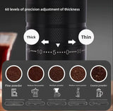 High - Quality Hand - Cranked Coffee Grinder with Steel Core for Precise Manual Coffee Bean Grinding and Fine Powdering