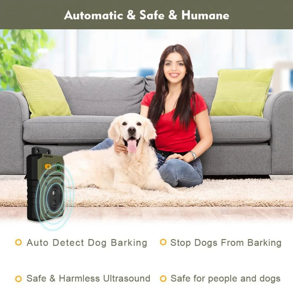 Pet Ultrasonic Anti barking Device Outdoor Intelligent Pet Anti barking Device Dog Drive Device Anti barking Training Device