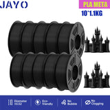 JAYO pla plus petg High speed matte PETG APLA 10Rolls  filament 175mm no bubbles smooth multiple colors optional for 3D printing