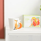 360ML 3D Fox Ceramic Cups Cartoon Animal Pattern Coffee Mugs Afternoon Tea Anti-scalding Milk Mug Home Office Kid Gifts Cup
