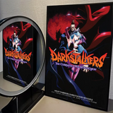 Darkstalkers Morrigan Aensland DIY Sticky Poster Waterproof Paper Sticker Coffee House Bar Home Decor