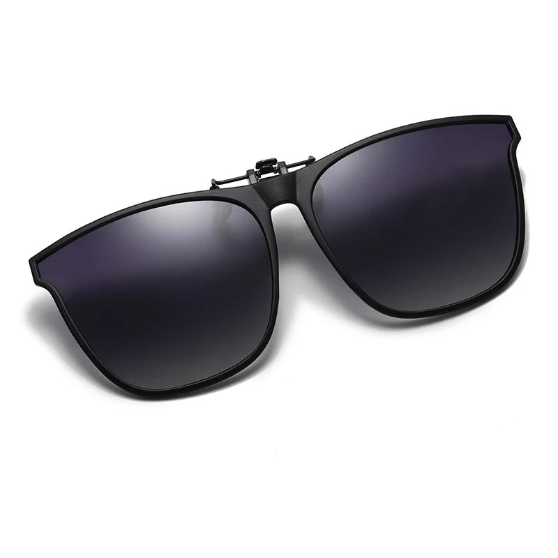 Fashionable Polarized Myopia Glasses Clip Driver's Goggles Night Vision Glasses Outdoor Sunshade And UV Resistant Sunglasses