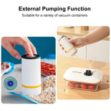 Air Vacuum Sealer Pump Handheld Food Sealing Pump USB Rechargeable Sealer Pump For Food Automatic Mini Sealer Pump Food Air Pump