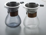 Hand Brewed Glass Coffee Sharing Pot Barista Tools Household Filter Coffee Pot Set Coffeeware Teaware Coffe Accessories