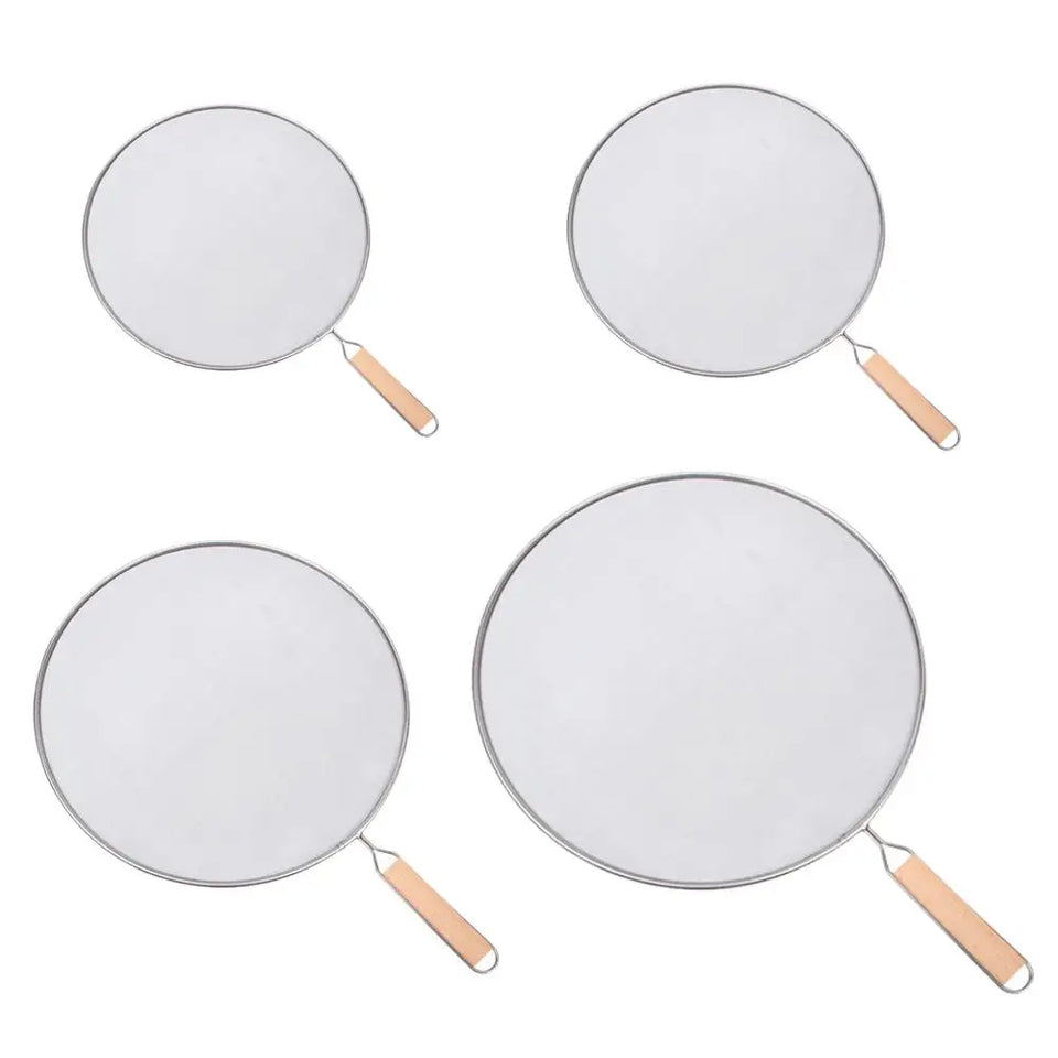 Pot Frying Oil Cooking Cover Kitchen Tools Grease Splatter Screen Guards Mesh Anti Splatter Guard Oil Net Splash Cover Pan