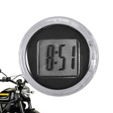 Mini Digital Motorcycle Clock Electronic Clocks Electronic Watch LCD Display Digital With Self-Adhesive Bracket Electronic Clock