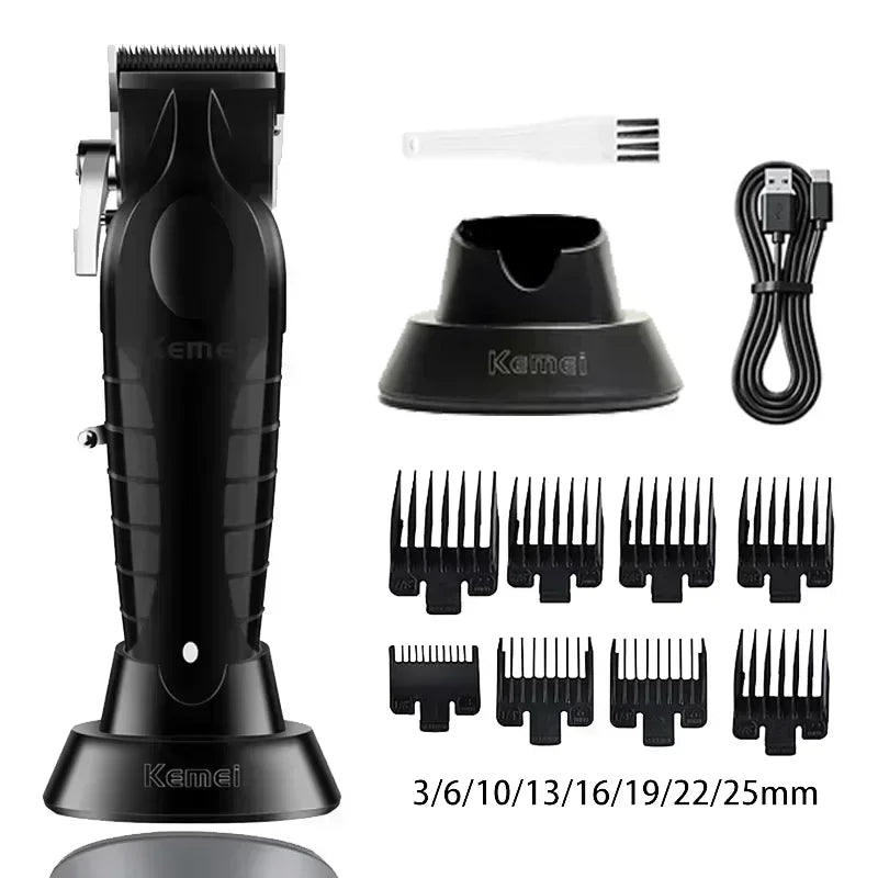 Kemei Electric Hair Clipper Kit Men's Hair Trimmer Machine Professional Hair Cutting Machine Clipper KM-2296 KM-2299 KM-1102