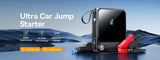 Baseus 2 In 1 Car Air Pump 8000mAh Power Bank Portable Air Compressor with LCD Digital Display Car Tire Inflator Pump