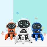 Children Robot  Electric Robot  Robot  Six Claws Plastic Intelligent Dancing Singing Light Electric Robot  for Boys