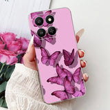 For Honor 400 Smart 5G Case LGN-NX1 Cute Cartoon Painted Cover Soft Slim Phone Case For Honor X7d HonorX7d Honor400 Smart Fundas