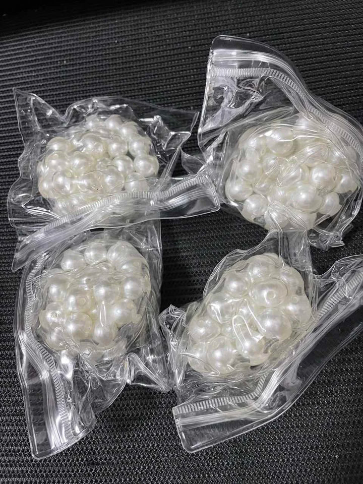 Squishy Balls Ice Beads Stress Relief Toy Super Soft Sensory Fidget Toys for Kids Adults Anxiety Relaxation Squeeze Gift