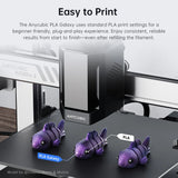 ANYCUBIC PLA Galaxy Filament Starry Effcet 3D Printer Filament Dynamic Colors PLA FDM Kobra 3 combo S1 Combo Printing Filament