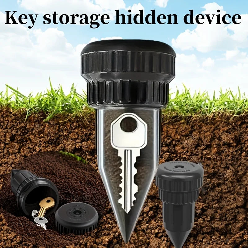 1pc Sprinkler Key Hiding Device - Realistic key hiding device, key anti-theft storage device