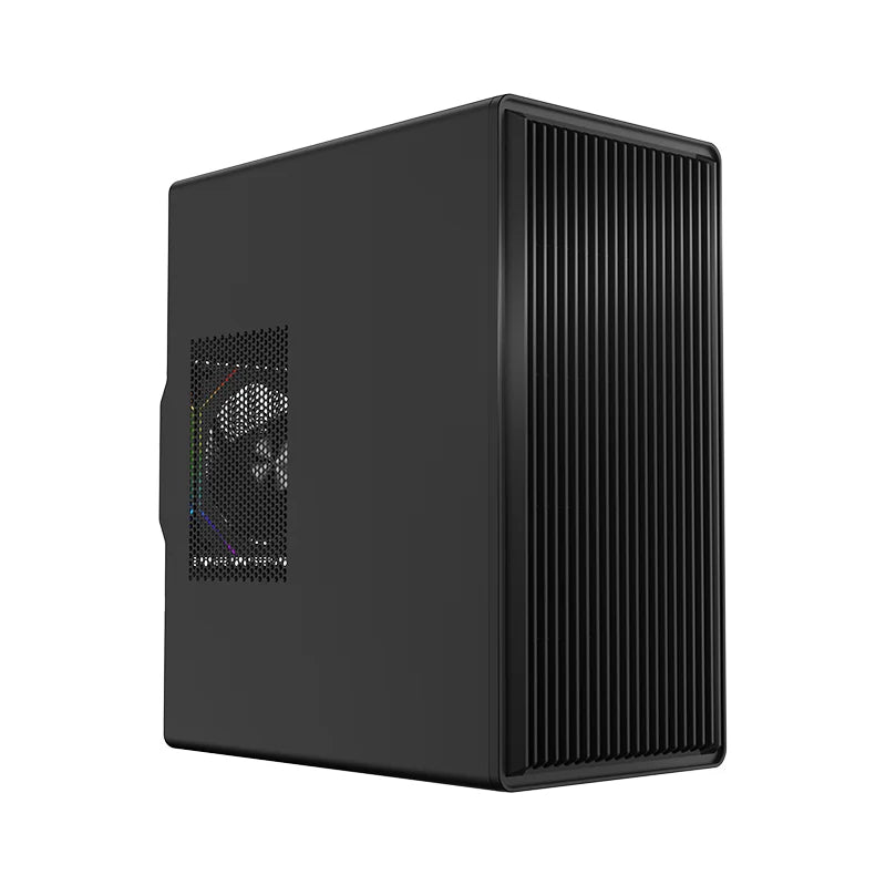 WJCOOLMAN Craftsman Series Small Chassis Home-Type Desktop Computer Supports M-ATX Motherboard - Compact Gaming PC Build