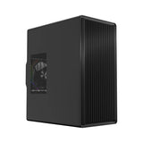 WJCOOLMAN Craftsman Series Small Chassis Home-Type Desktop Computer Supports M-ATX Motherboard - Compact Gaming PC Build