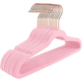🇺🇸 USA Local Fast Shipping Lux Decor Velvet Hangers 50/100 Pack, Heavy Duty Non-Slip with 360° Swivel Hook for Clothes Coats
