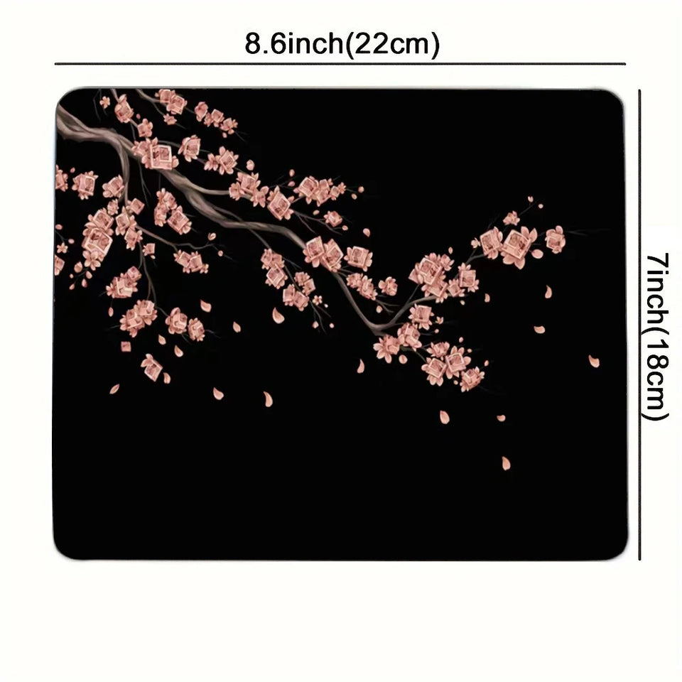 1PC Large Mouse Pad, Office Gaming Table Mat, Non-slip Rubber Base Washable Mouse Pad For Work, Gaming And Office