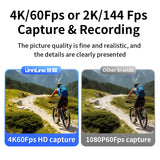 Unnlink 4K 60Hz 2K 144Hz Video Capture Card HDMI USB Recording Box Streaming Gaming / HDR Passthrough for PS5/4 Xbox Camera PC