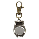 FZFZ Keychain Clock Keyring Owl Shape 37X24Mm