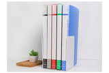 B4 Plastic Budget Binder File Folders Documents Booklet Leaflet 40/60 Pages Office Student Supplies Desk Organizer