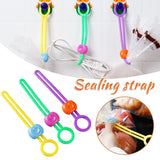1/10pcs Portable Multifunctional Bag Storage Sealing Clips Snack Grain Preservation Snack Sealing Clips for Home Kitchen Office
