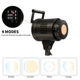 SH 115/135W LED COB Video Light Photography Lamp With Tripod Softbox Remote Control Video Light For Skit Video Photography