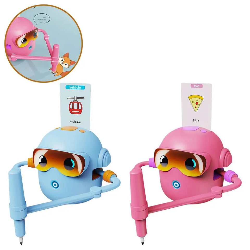 Voicebots Drawing Robot For Kids Voice Interactive Educational Drawing Machine Magic Painting Robot Gift For Boys Girls