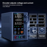 Wanptek Adjustable DC Power Supply 30V 60V 5A 10A Lab Bench Power Supply USB Interface Fast Charging Preset Voltage and Current