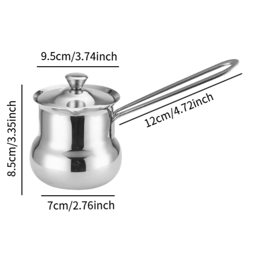Turkish Coffee Pot Comfortable Grip Coffee Maker for Home Cafe Outdoor