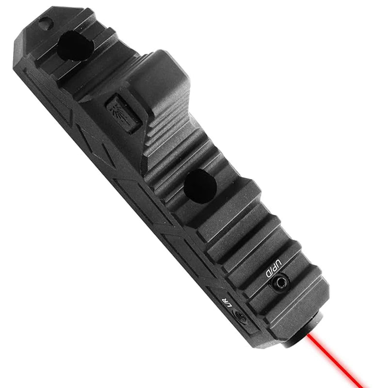 Red Laser (Class IIIA Laser Output is 5mW), 1 Mile Range with Strobe Function Type-C Rechargeable Compatible with M-Lok Rail Du