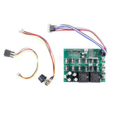 DC10-55V 60A DC Motor Speed Controller With Switch Bidirectional Forward and Reverse Digital Display Motor Speed Control