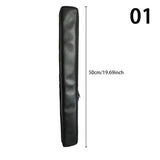 1pc Flute Storage Bag Portable Leather Fabric Vertical Flute Case Musical Instrument Storage High Quality Woodwind Accessories