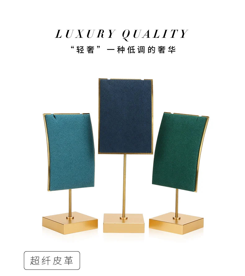 Cool Jewelry Shop Window Show Props Necklace Display Shelf Pendant Show Stand Women Jewelry Organizer