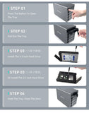 【Free Local Warehouse!】Yottamaster 150W External Hard Drive Enclosure 2.5"3.5" SATA HDD SSD Enclosure RAID Hard Drive Storage