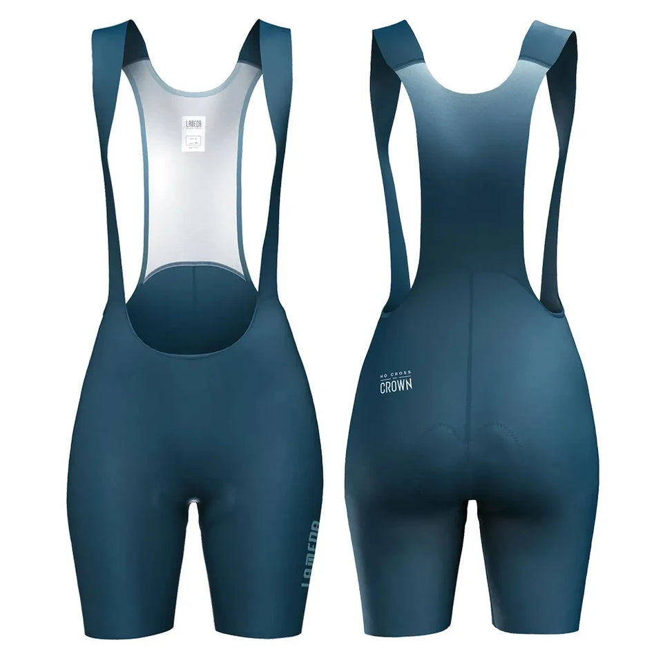 Lameda Bib Pants Shorts Women Cycling Seamless Breathable Cycling Bibs With Comfortable Pad Women's Cycling Shorts