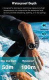 NORTH EDG APACHE-D Men's Digital Free Dive Watch Outdoor Sport Watches Altitude Barometer Compass World Time Waterproof 100M